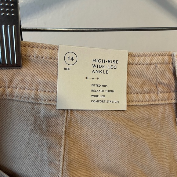 NWT Universal Thread High Rise Wide Leg Ankle Pants - Picture 5 of 8